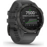 Часы GARMIN FENIX 6 PRO SOLAR BLACK WITH SLATE GRAY BAND 010-02410-11