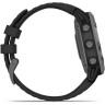 Часы GARMIN FENIX 6 PRO SOLAR SLATE GRAY WITH BLACK BAND 010-02410-15