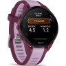 Смарт-часы GARMIN FORERUNNER 165 MUSIC, силиконовый ремешок ягодно-сиреневый 010-02863-33